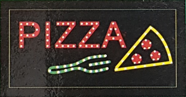 CARTELES DE LED DE 3a GENERACION -PIZZA-