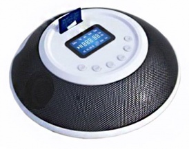 PARLANTE STEREO CON CONTROL REMOTO - USB/SD/MMC Y BATERIA RECARGABLE Y 5V